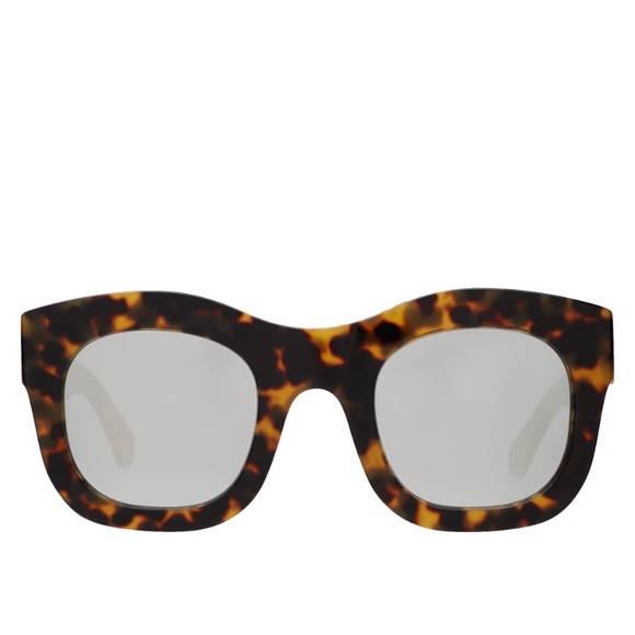 Illesteva Accessories - Illesteva Hamilton Tortoise oversized shell sunglasses made in Italy